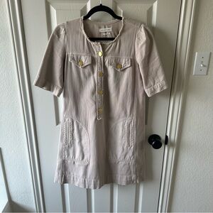 Isabel Marant Etoile Oriane Dress Blush Pink Size 36 Small